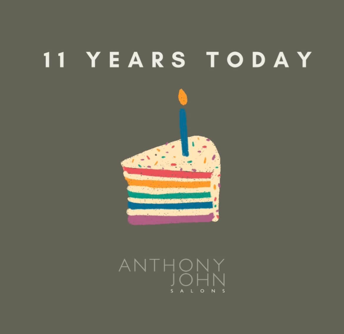 Anthony John Salons Celebrate 11 Years In Business!