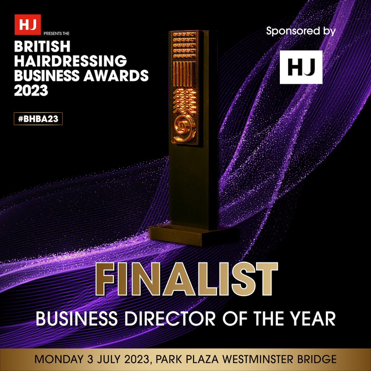 Tony Scoops ‘Business Director of the Year’ Award Nomination at BHBA Awards