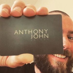 ANTHONY JOHN MEMBERSHIP CARD 1