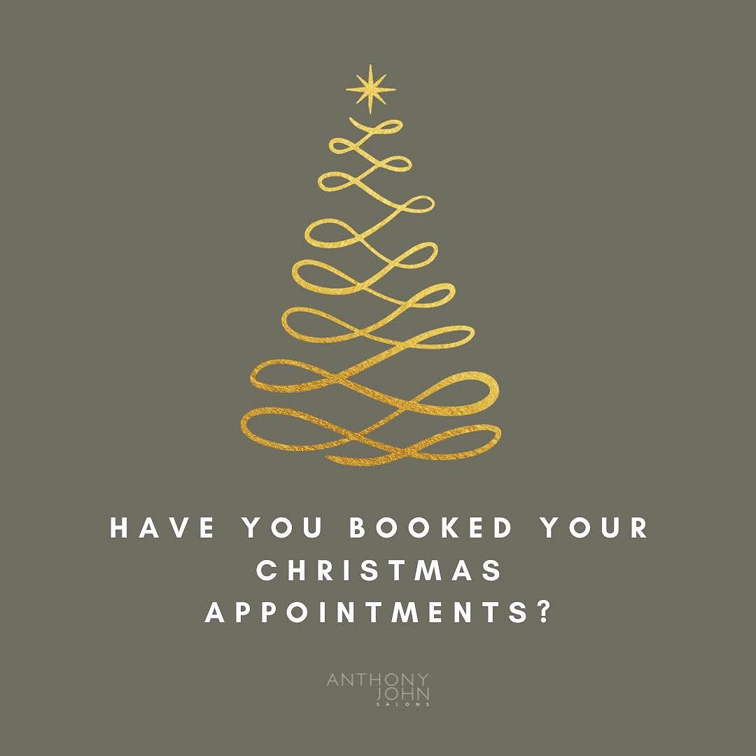 Christmas Bookings at AJS Salons Stafforsdshire Christmas Bookings at AJS Salons Stafforsdshire